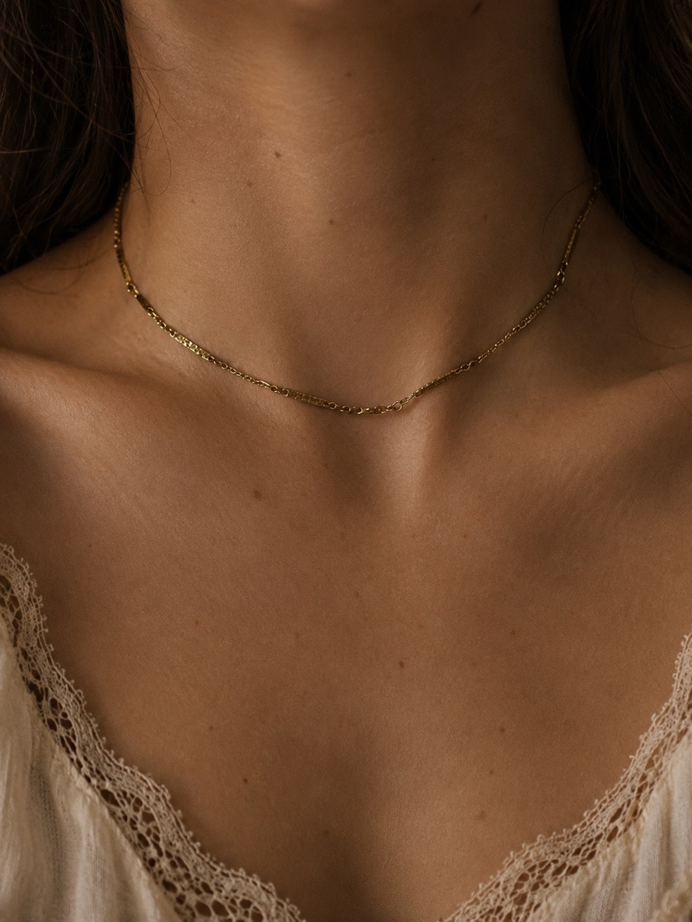 Vintage Gold Choker
